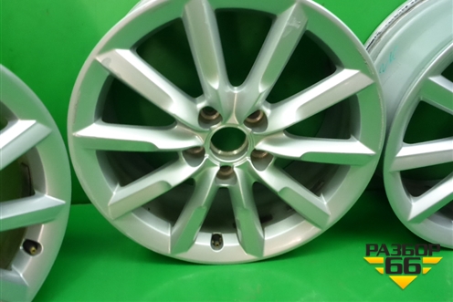 Диски колёсные литые (комплект) R17 EJ7 5x112 ET43 Ц.О.57,1 (8U0601025S) R17 EJ7 5x112 ET43 Ц.О.57,1 для Audi Q3 с 2011-2018г