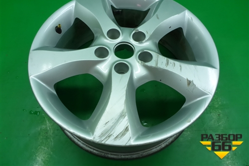 Диск колёсный литой  R17 EJ6,5 5x114.3 ET40 Ц.О.66,1 (40300JY020) для Renault Koleos с 2008-2016г
