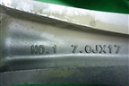 Диск колёсный литой  R17 EJ7 5x114.3 ET31 Ц.О.67,1 (52910B1550) для Hyundai Genesis с 2013-2016г
