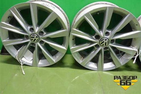 Диски колёсные литые (комплект)  R17 EJ7 5x112 ET43 Ц.О.57,1 (5N0601025S) для Volkswagen Tiguan с 2011-2016г