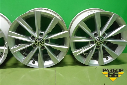 Диски колёсные литые (комплект)  R17 EJ7 5x112 ET43 Ц.О.57,1 (5N0601025S) для Volkswagen Tiguan с 2011-2016г