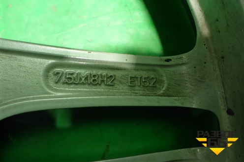Диск колёсный литой  R18 EJ7,5 5x112 ET52 Ц.О.66,6 (A1764010700) для Mercedes Benz A180/200/250 W176 с 2012