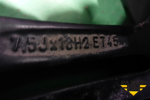Диск колёсный литой  R18 EJ7,5 5x114.3 ET45 Ц.О.60,1 (PZ406X0679) для Toyota Rav-4 с 2012-2019г