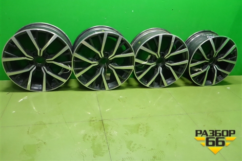 Диски колёсные литые (комплект)  R17 EJ7 5x112 ET40 Ц.О.57,1 (5NA601025AA) для Volkswagen Tiguan с 2016г