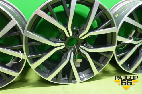 Диски колёсные литые (комплект)  R17 EJ7 5x112 ET40 Ц.О.57,1 (5NA601025AA) для Volkswagen Tiguan с 2016г