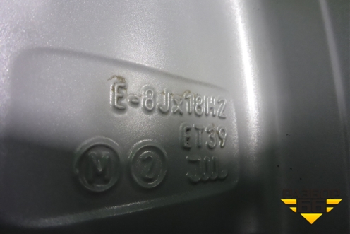 Диск колёсный литой  R18 EJ8 5x112 ET39 Ц.О.66,5 (80A601025BE) для Audi Q5 с 2017г
