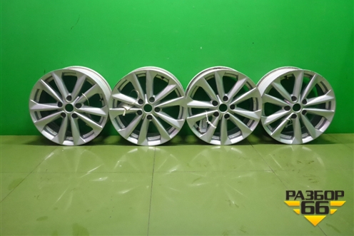 Диски колёсные литые (комплект)  R17 EJ7 5x114.3 ET45 Ц.О.66,1 (D03004CE1A 403004EA1B) для Nissan Qashqai (J11E) с 2013г