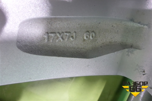 Диск колёсный литой  R17 EJ7 5x114.3 ET60 Ц.О.67,1 (9965497070) для Mazda Mazda 6 (GH) с 2007-2012г