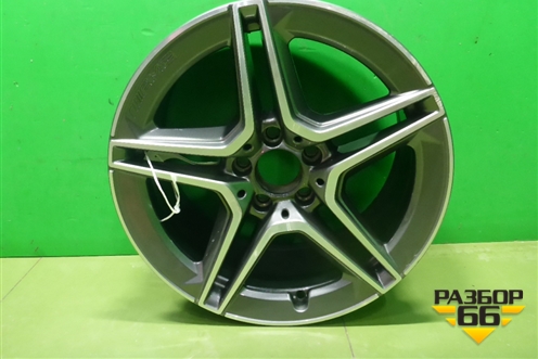 Диск колёсный литой  R18 EJ8,5 5x112 ET49 Ц.О.66,6 (A2054019600) для Mercedes Benz C-Klass W205 с 2014г