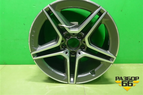 Диск колёсный литой  R18 EJ8,5 5x112 ET49 Ц.О.66,6 (A2054019600) для Mercedes Benz C-Klass W205 с 2014г