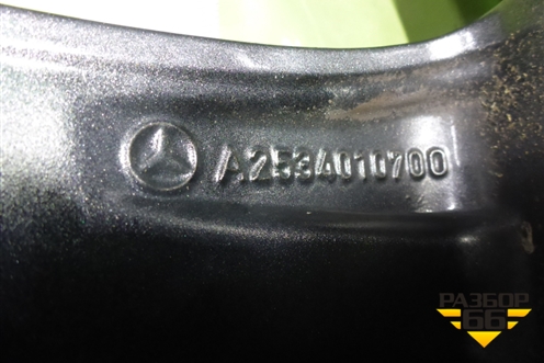 Диск колёсный литой  R18 EJ8 5x112 ET38 Ц.О.66,6 (A2534010700) для Mercedes Benz GLC-Klass X253  с 2015г