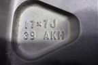 Диск колёсный литой  R17 EJ7 5x114.3 ET39 Ц.О.60,1 (4261142420) для Toyota Rav-4 с 2012-2019г