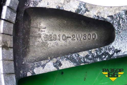 Диск колёсный литой  R18 EJ7,5 5x114.3 ET49,5 Ц.О.67,1 (529102W300) для Hyundai Santa Fe с 2012г