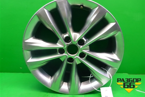 Диск колёсный литой  R18 EJ7,5 5x114.3 ET49,5 Ц.О.67,1 (529102W300) для Hyundai Santa Fe с 2012г