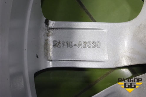 Диск колёсный литой  R16 EJ6,5 5x114.3 ET50 Ц.О.67,1 (52910A2830) для Kia Ceed с 2012-2018г (Сид 2)