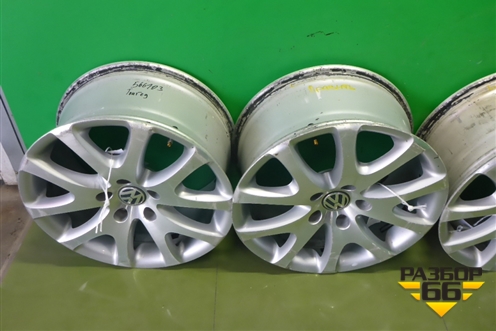 Диски колёсные литые (комплект)  R19 EJ9 5x130 ET60 Ц.О.71,5 (7L6601025AM) для Volkswagen Touareg c 2002-2010г