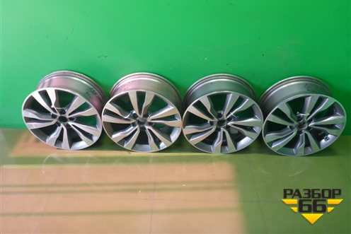 Диски колёсные литые (комплект)  R18 EJ7 5x114.3 ET45 Ц.О.60,1 (01427606) для Geely Atlas с 2016-2022г