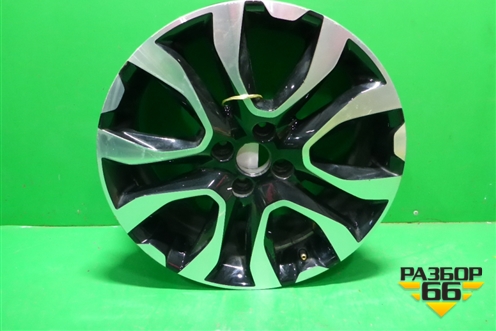Диск колёсный литой  R17 EJ7 4х100 ET43 Ц.О.60,1 (8450021649) для VAZ XRAY с 2016г