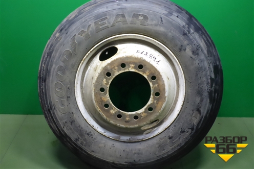 Колесо комплектом (шина+диск)  Goodyear G357 315 R22,5 (ЗимаЛето)