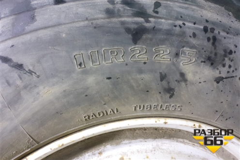 Колесо комплектом (шина+диск)  Goodyear G357 315 R22,5 (ЗимаЛето)