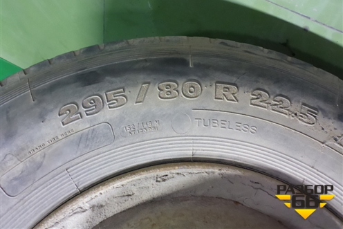 Колесо комплектом (шина+диск)  Kormoran 295/80 R22,5 (ЗимаЛето)