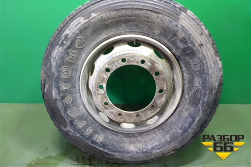 Колесо комплектом (шина+диск)  Firestone 315/80 R22,5 (ЗимаЛето)