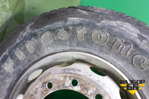 Колесо комплектом (шина+диск)  Firestone 315/80 R22,5 (ЗимаЛето)