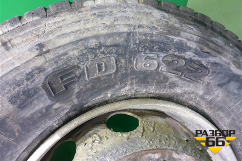 Колесо комплектом (шина+диск)  Firestone 315/80 R22,5 (ЗимаЛето)