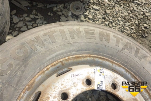 Колесо комплектом (шина+диск)  CONTINENTAL HSL1 315/70  R22,5 (Лето) EJ0  ET0 Ц.О.0