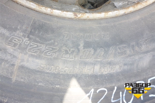 Колесо комплектом (шина+диск)  BRIDGESTONE M729 315/70  R22,5 (Лето) EJ0  ET0 Ц.О.0