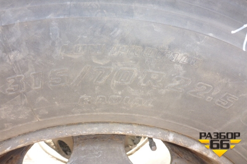 Колесо комплектом (шина+диск)  BRIDGESTONE M729 315/70  R22,5 (Лето) EJ0  ET0 Ц.О.0