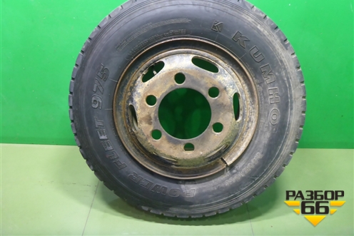 Колесо комплектом (шина+диск)  Kumho Power Fleet 975 R16 () EJ7,5