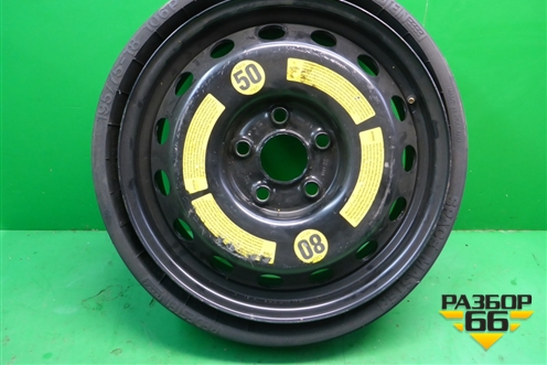Запасное колесо докатка  195/75 R18 (Лето) EJ6,5 5x130 ET53 Ц.О.71 (7L0601027A) для Volkswagen Touareg c 2002-2010г