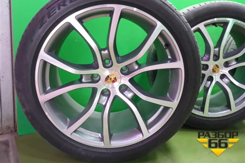 Колеса комплектом (шина+диск) Разноширокие Pirelli P Zero 109Y / 315/35 111Y / J-11, ET49 285/40 R21 для Porsche Cayenne с 2017г (9Y0601025BH)