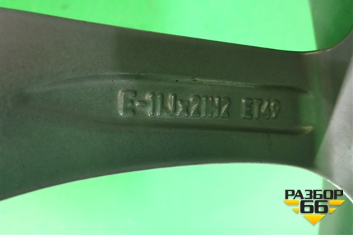Колеса комплектом (шина+диск) Разноширокие Pirelli P Zero 109Y / 315/35 111Y / J-11, ET49 285/40 R21 для Porsche Cayenne с 2017г (9Y0601025BH)