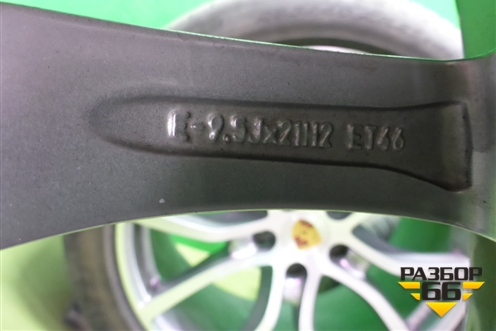 Колеса комплектом (шина+диск) Разноширокие Pirelli P Zero 109Y / 315/35 111Y / J-11, ET49 285/40 R21 для Porsche Cayenne с 2017г (9Y0601025BH)