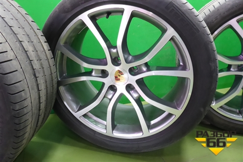 Колеса комплектом (шина+диск) Разноширокие Pirelli P Zero 109Y / 315/35 111Y / J-11, ET49 285/40 R21 для Porsche Cayenne с 2017г (9Y0601025BH)