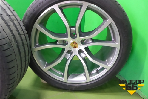 Колеса комплектом (шина+диск) Разноширокие Pirelli P Zero 109Y / 315/35 111Y / J-11, ET49 285/40 R21 для Porsche Cayenne с 2017г (9Y0601025BH)