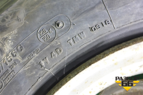 Колесо комплектом (шина+диск)  Bridgestone M840 evo 315/80 R22,5 () EJ9