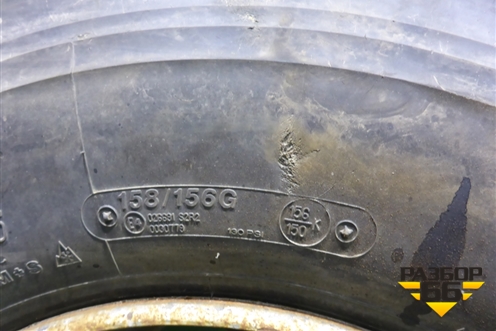 Колесо комплектом (шина+диск)  Bridgestone M840 evo 315/80 R22,5 () EJ9
