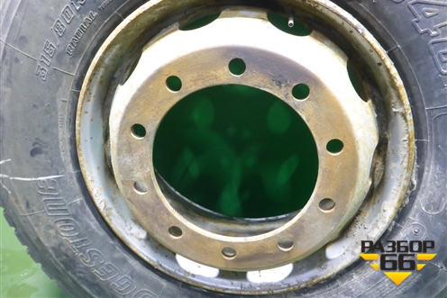 Колесо комплектом (шина+диск)  Bridgestone M840 evo 315/80 R22,5 () EJ9