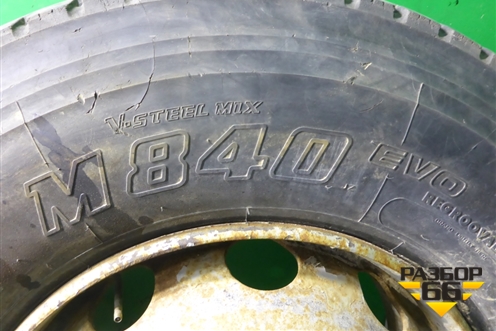 Колесо комплектом (шина+диск)  Bridgestone M840 evo 315/80 R22,5 () EJ9