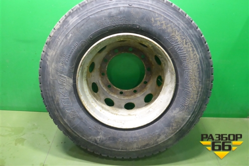 Колесо комплектом (шина+диск)  Bridgestone M840 evo 315/80 R22,5 () EJ9