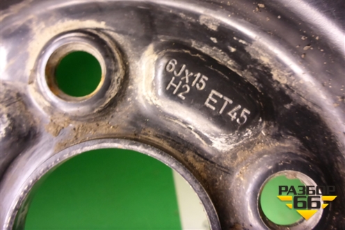 Запасное колесо полноразмерное  195/60 R15 (Лето) EJ6 4х100 ET45 Ц.О.54,1