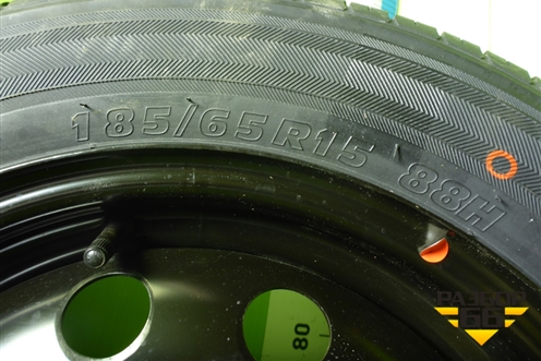 Запасное колесо полноразмерное  185/65 R15 (Лето) EJ6 4х100 ET48 Ц.О.54,1 (529104L000) для Hyundai Solaris с 2010-2016г