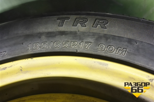 Запасное колесо докатка  185/65 R17 (Лето) EJ6 5x100 ET52 Ц.О.56,1
