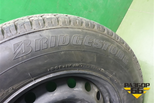 Запасное колесо полноразмерное Bridgestone Dueler H/T 689 110/108R 205 R16 (Лето) 6x139.7 Ц.О.67,1 для Mitsubishi L 200 c 2006-2015г