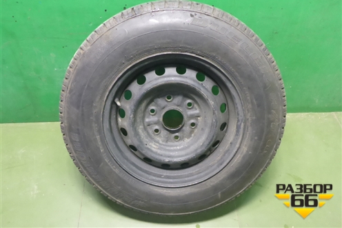 Запасное колесо полноразмерное Bridgestone Dueler H/T 689 110/108R 205 R16 (Лето) 6x139.7 Ц.О.67,1 для Mitsubishi L 200 c 2006-2015г