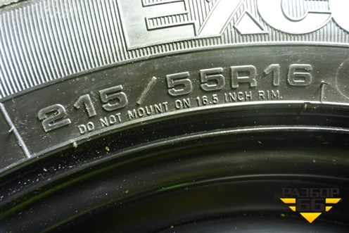 Запасное колесо полноразмерное  215/55 R16 (Лето) EJ6,5 5x108 ET50 Ц.О.63,3 для Ford Mondeo 4 с 2006-2014г