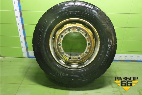 Колесо комплектом (шина+диск)   315/70 R22,5 (ЗимаЛето) EJ9 (CordiantProfessionalDR1) (CORDIANTPROFESSIONALDR1)